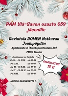 Ravintola Domen Notkuva Joulupöytä